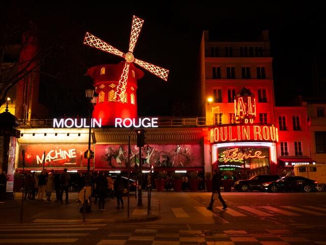 Moulin Rouge de noche